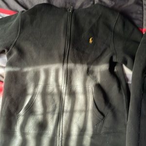 Black mathcing polo set boys 14/16